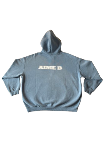DOUBLE ZIP HOODED SWEATER